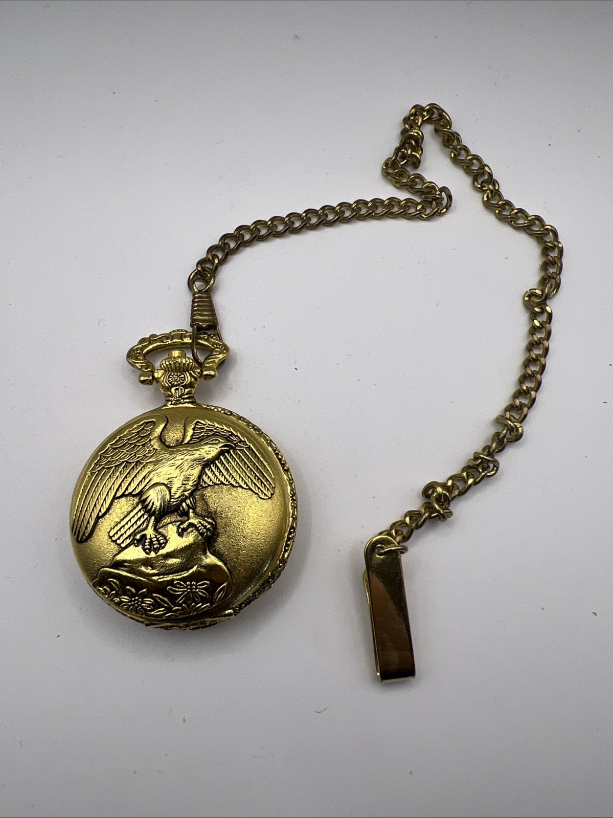 Pocket Watch American Eagle Still Sings