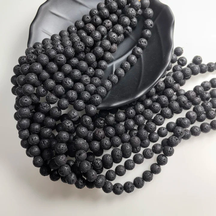 10 Strand Natural Obsidian Stone Round Spacer Loose Beads 10mm Jewelry SWC0