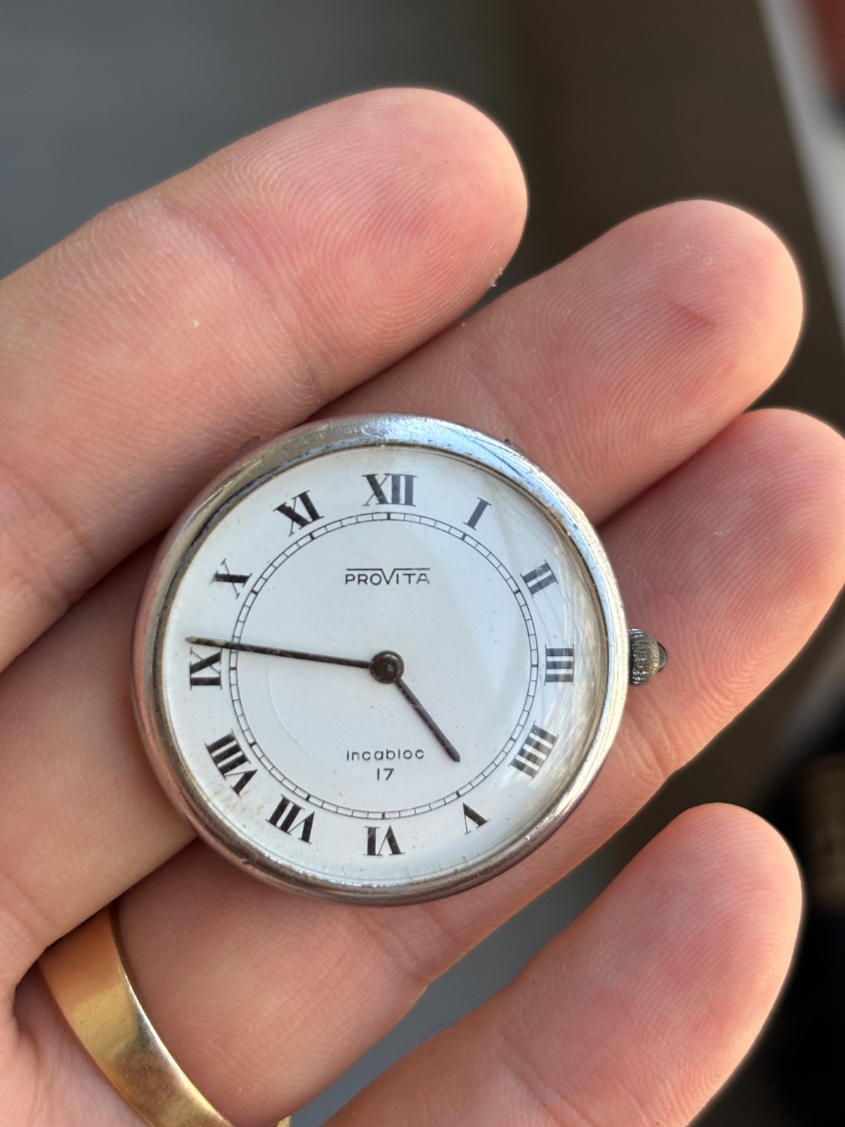 PROVITA Incabloc 17 Jewels 32mm Mechanical Swiss Watch