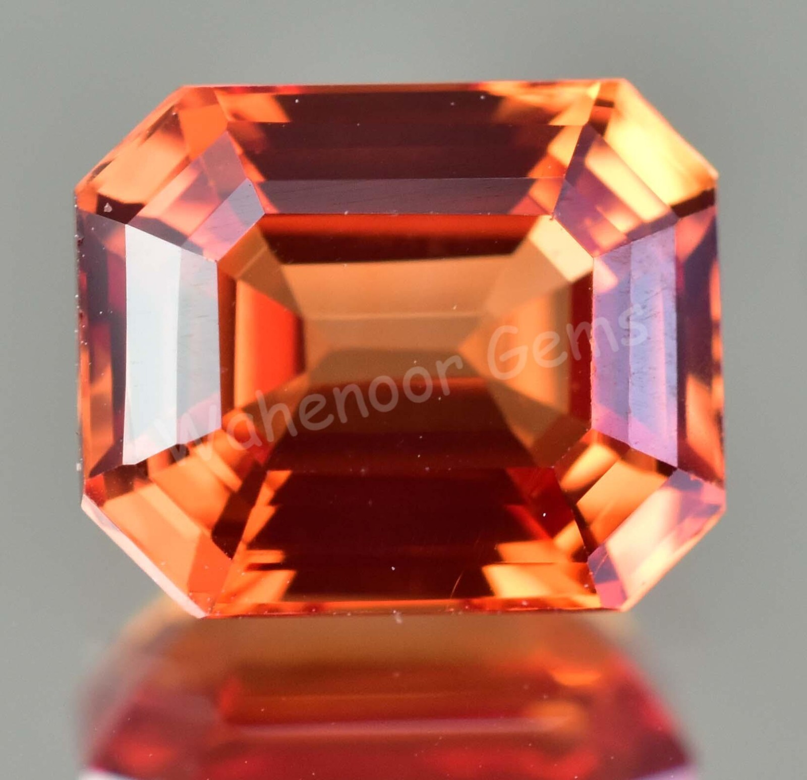 6.50 Ct Natural Mandarin Orange Spessartite Garnet Namibia Gemstone Certified