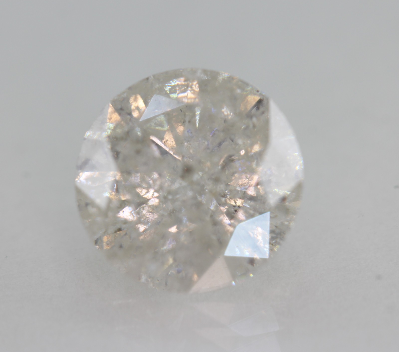 Certified 3.17 Carat G Color Round Brilliant Natural MINED Loose Diamond 9.36mm