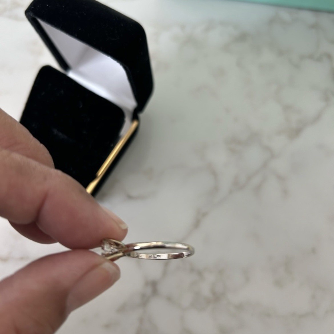 1.0 Carat Natural Diamond 14k Yellow Gold Solitaire Ring