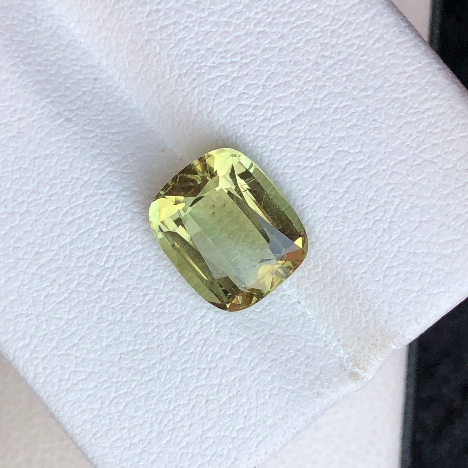 2.80 Ct Natural cut yellow color Tourmaline loose Gemstone From Afghanistan