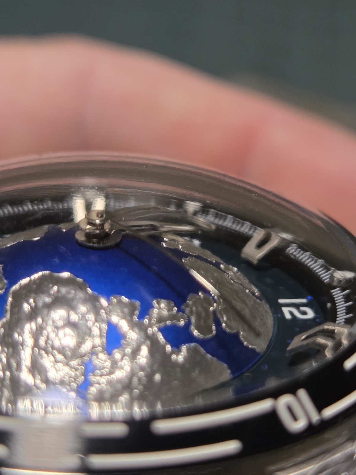 Invicta Blue Earth Face Celestial Astelis Limited Edition Automatic 40mm Watch