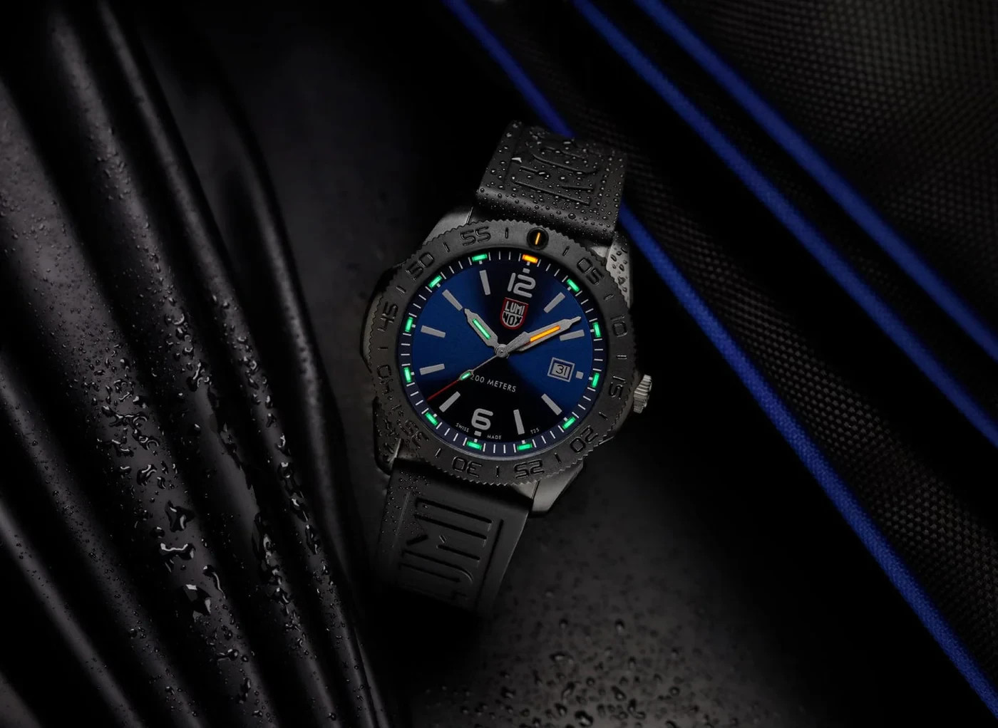 New Luminox Pacific Diver Dive XS.3123.B Sapphire Crystal 44mm Swiss Made Watch