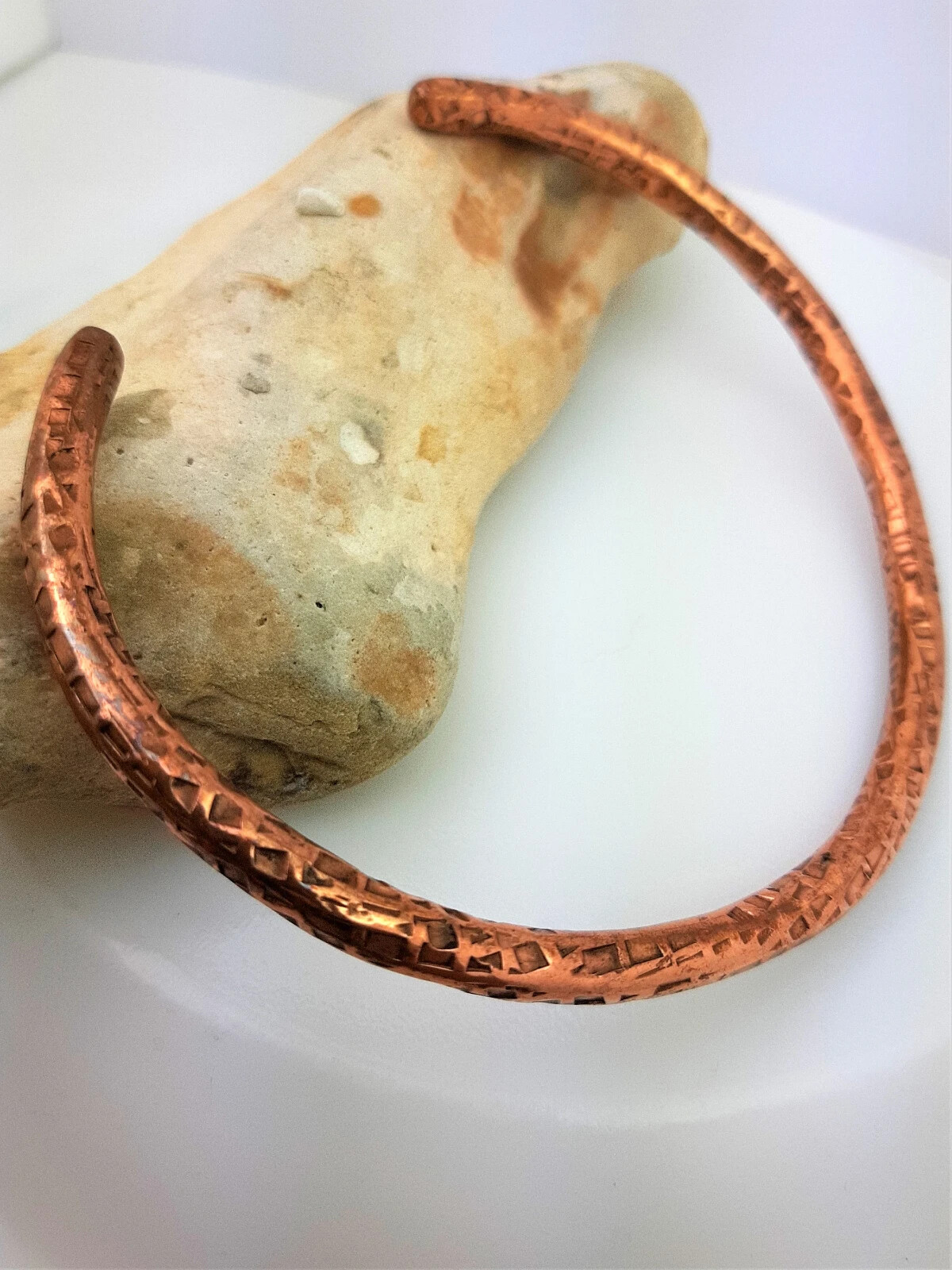 Pure copper adjustable anklet ,handmade,free UK delivery,Unisex anklet, gift