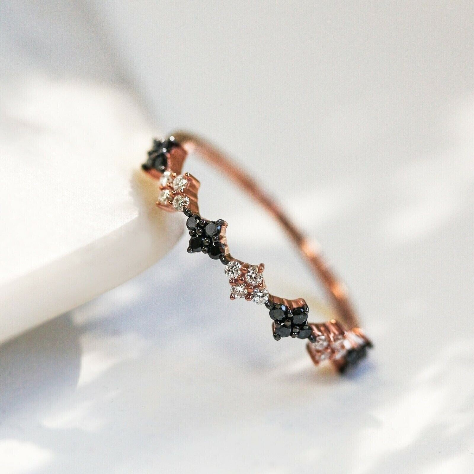 1.50 Ct Round Cut Simulated Diamond Engagement Ring 14K Rose Gold Plated