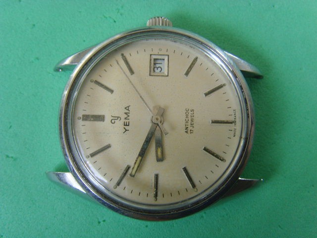 Vintage YEMA 17J Mechanical Manual Watch