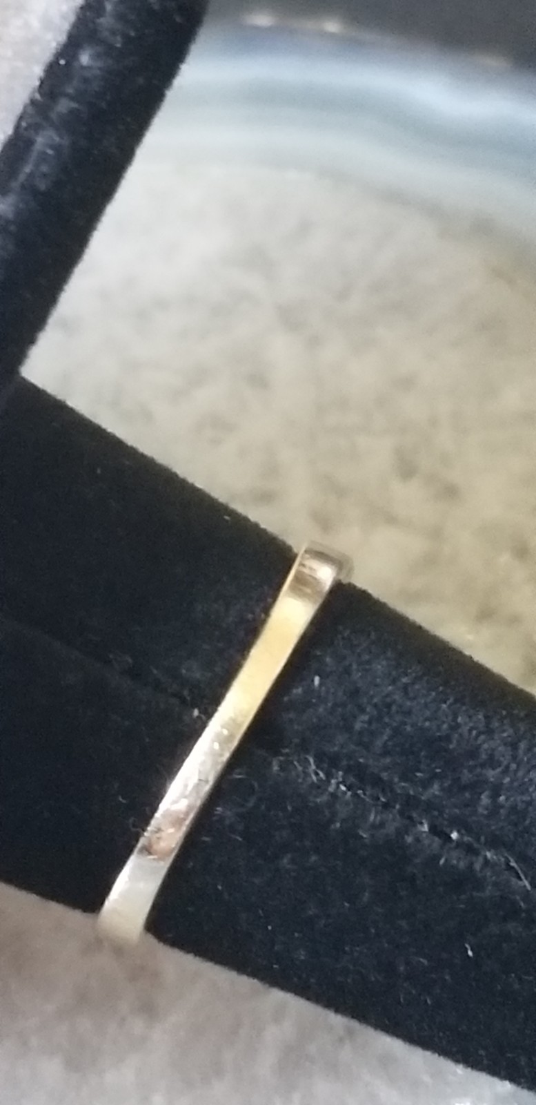 10K Solid Yellow Gold Diamond Heart Ring Size 7 1.95g