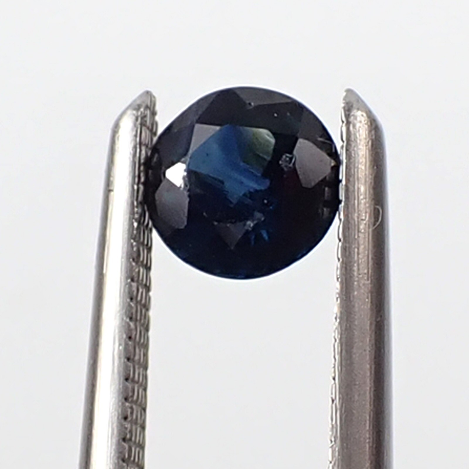 0.31 carat Round 4.0 mm Strong Deep Blue Natural Australian Sapphire Gemstone