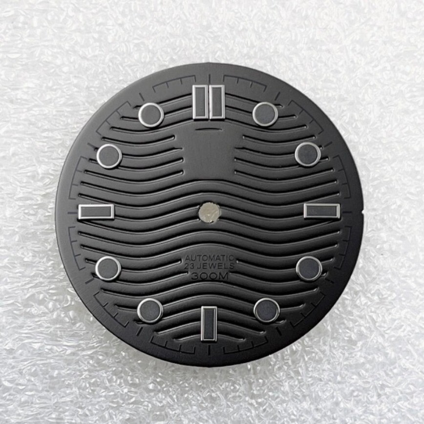 Seamaster Dial Blue-green Luminous Disk Dial 31mm for NH35/NH36 Movement