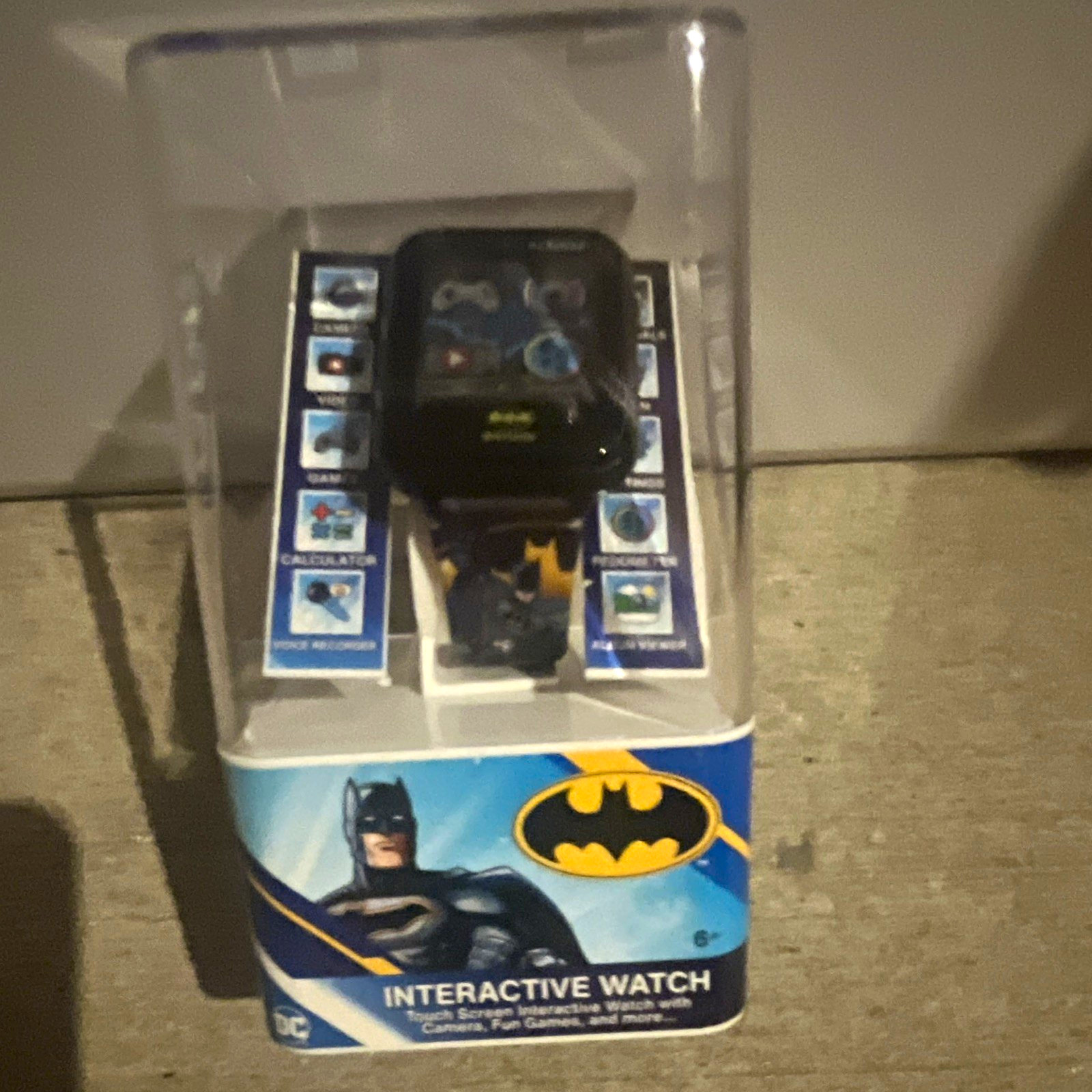 DC Comics Batman Kids Touchscreen Interactive Digital Watch w/ Camera & Games