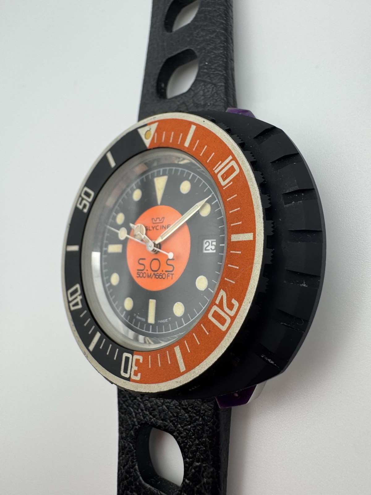 Glicyne 500m S.O.S Diver Tool Watch Ref. 313.241 For Strumenti Ottici Subacquei