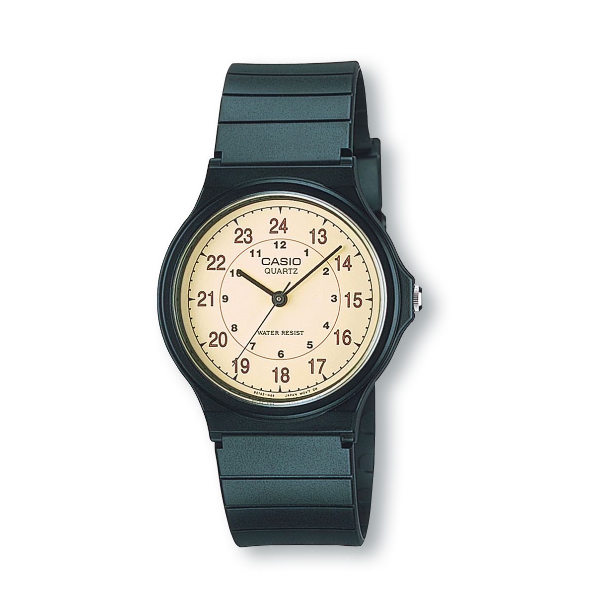Casio Model MQ24-9B Men’s Classic Analog Watch with Gold Dial