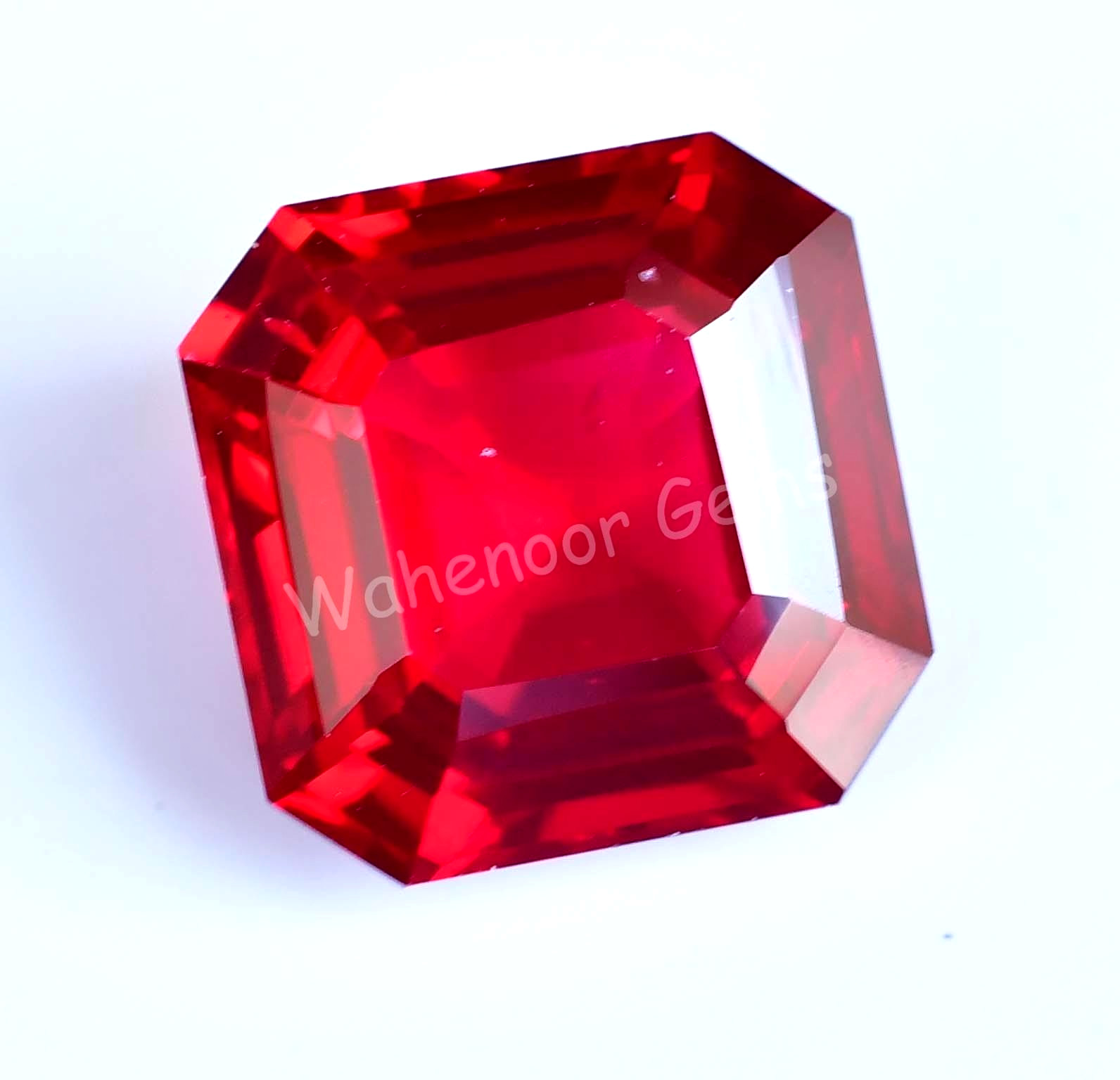 21.25 Ct Natural Blood Red Ruby Emerald Certified Mozambique Stunning Gemstone