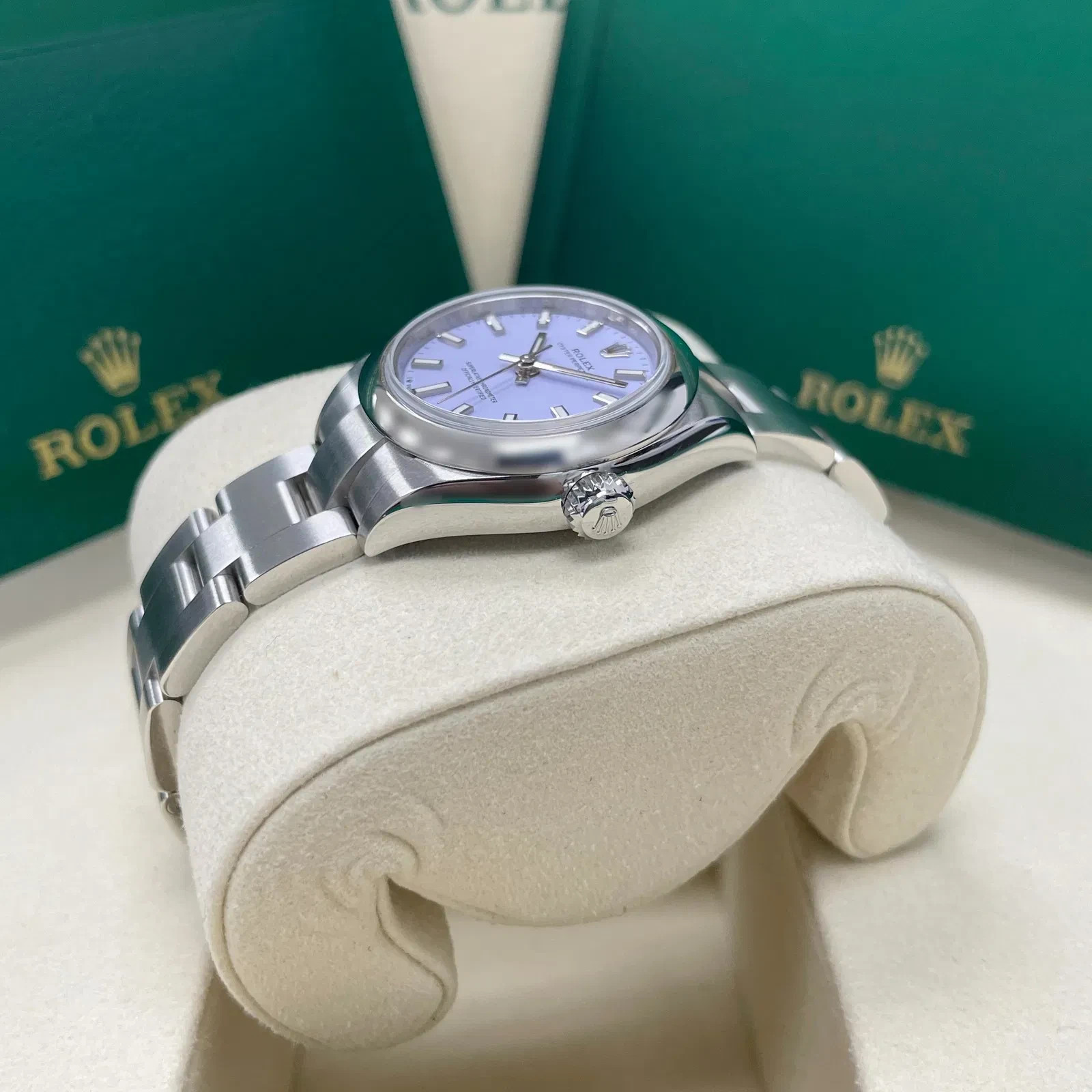 2025 Rolex Oyster Perpetual, Oystersteel 28mm Lavender, 276200.