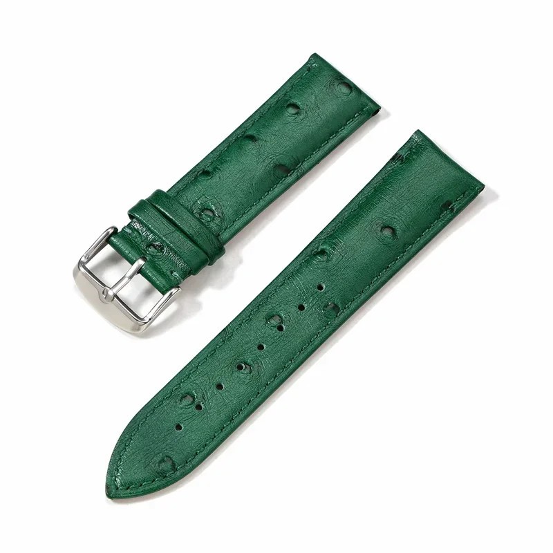 Genuine Cowhide Leather Strap Butterfly Buckle 18-22mm for Tissot 1853 Men Women