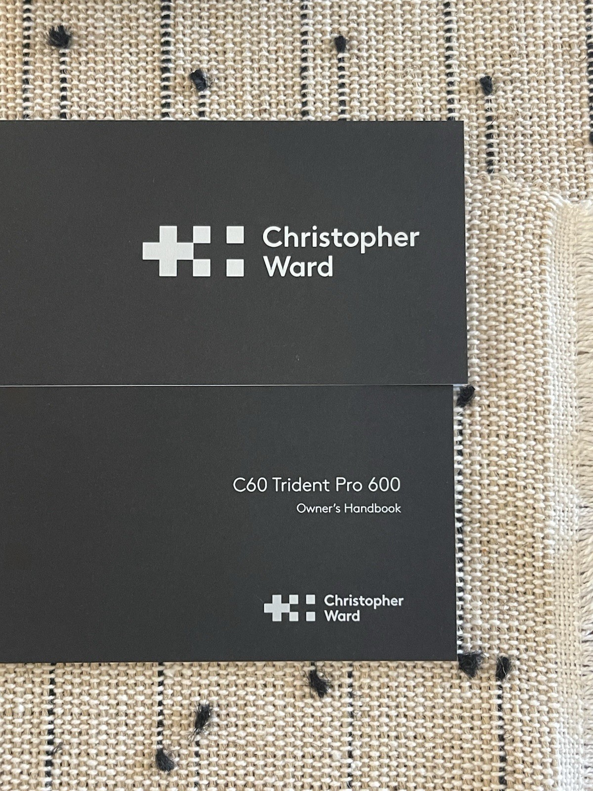 Christopher Ward C60 Trident Pro 600 Blue Dial Auto Diver 600m Date Box Manual