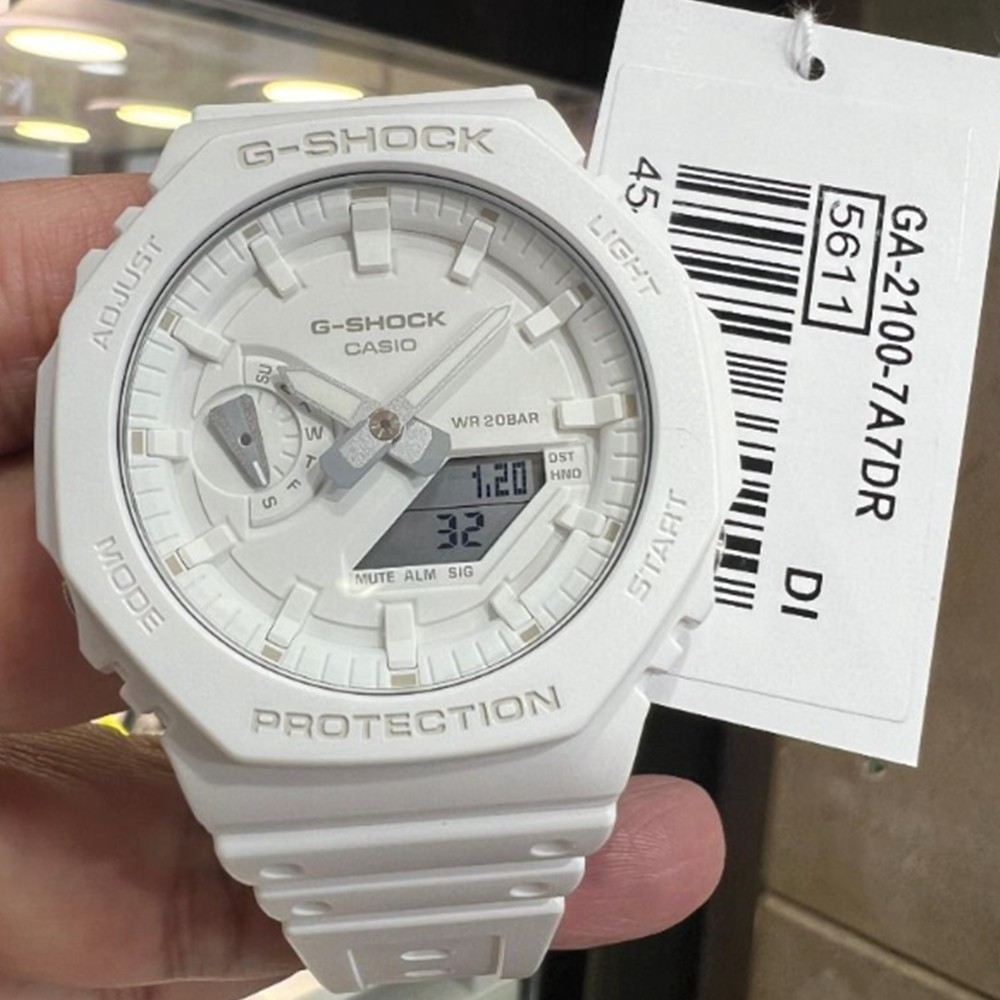 G-Shock Giyal Oak GA-2100-7A7DR Wristwatches Octagonal Bezel Unisex