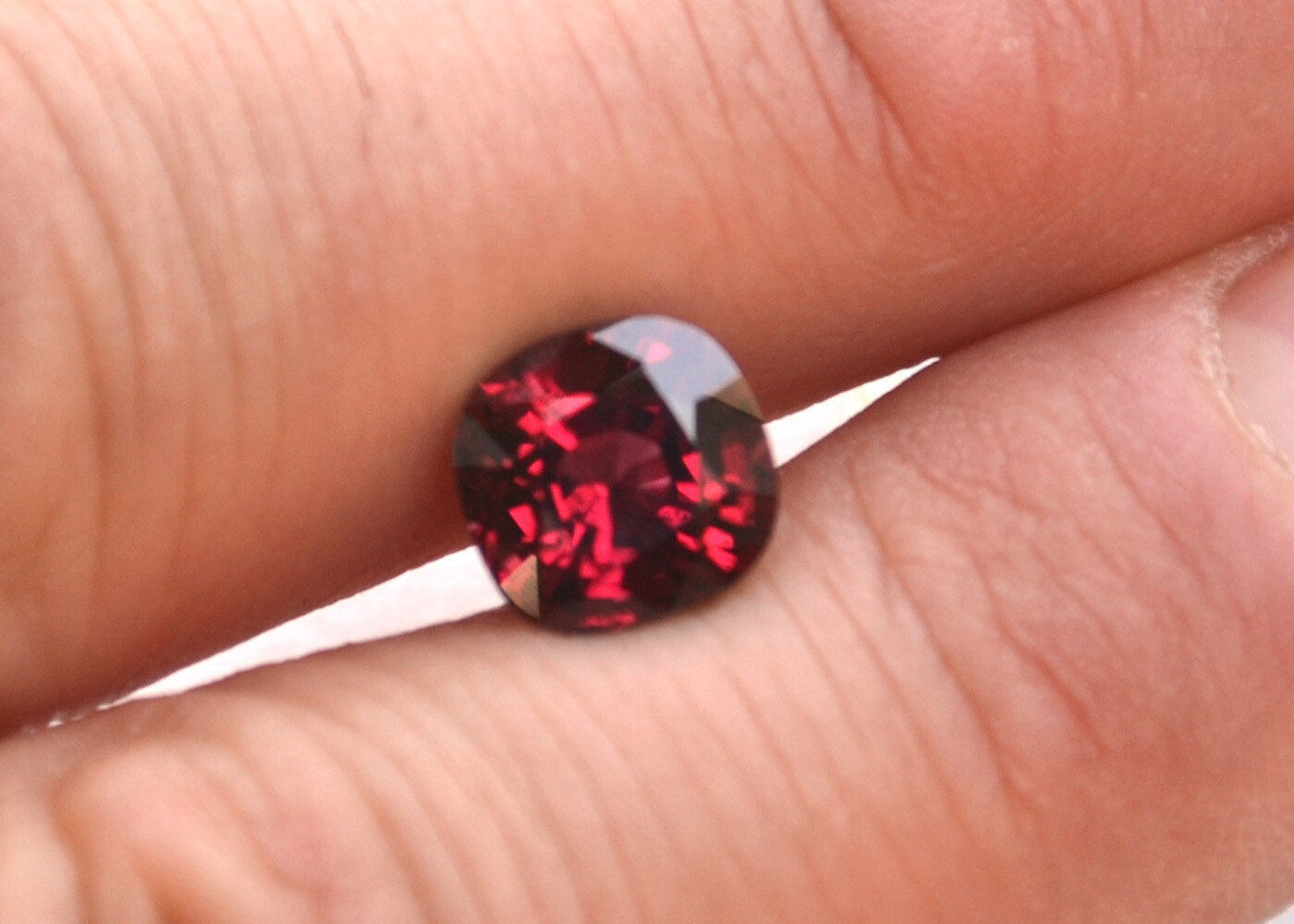 3.94 Carat Oval Cut Garnet