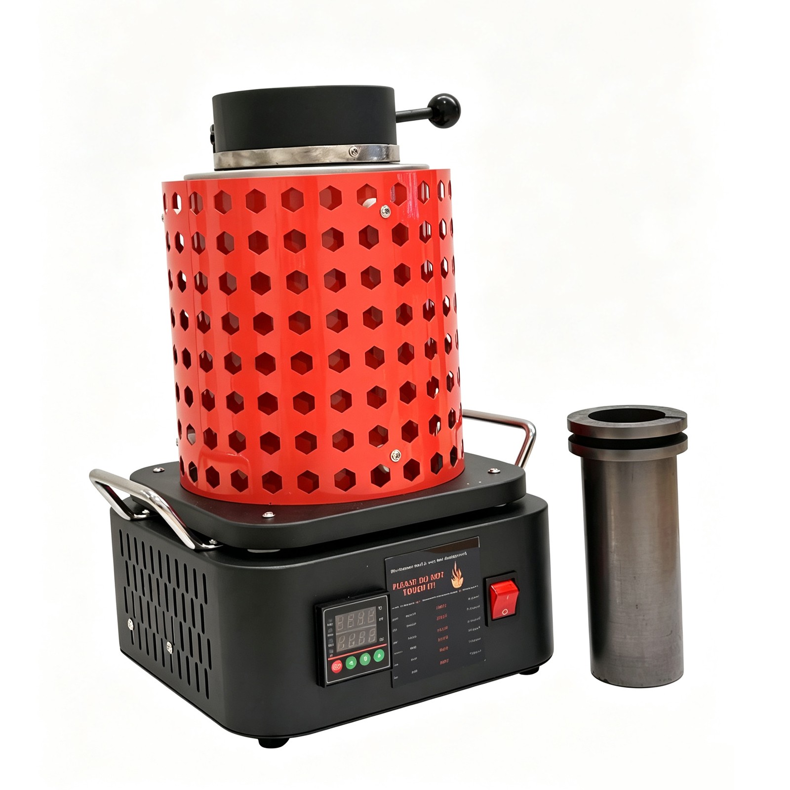 Electric Metal Melting Furnace 110V Gold Silver Smelting Machine 3KG 5KG Kit