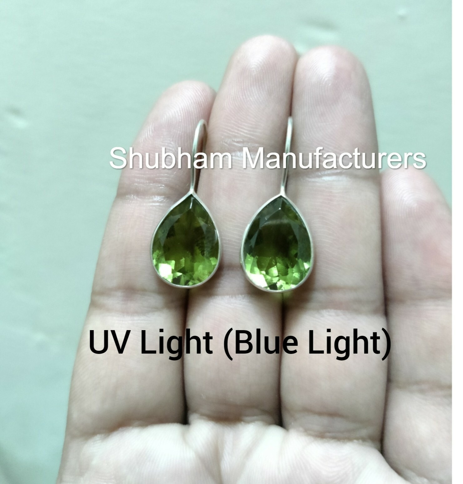 Zultanite Color Changing Pear Shape Gemstone 925 Silver Earrings Women Jewelry