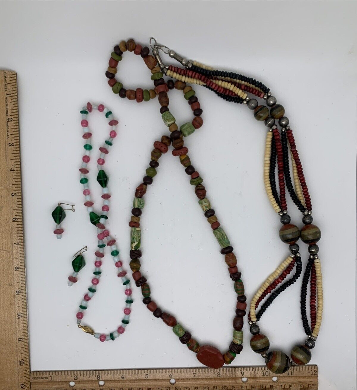Lot of Necklaces Vintage – Fun Colorful Chunky Beaded Every Occasion OVER 3 LBS