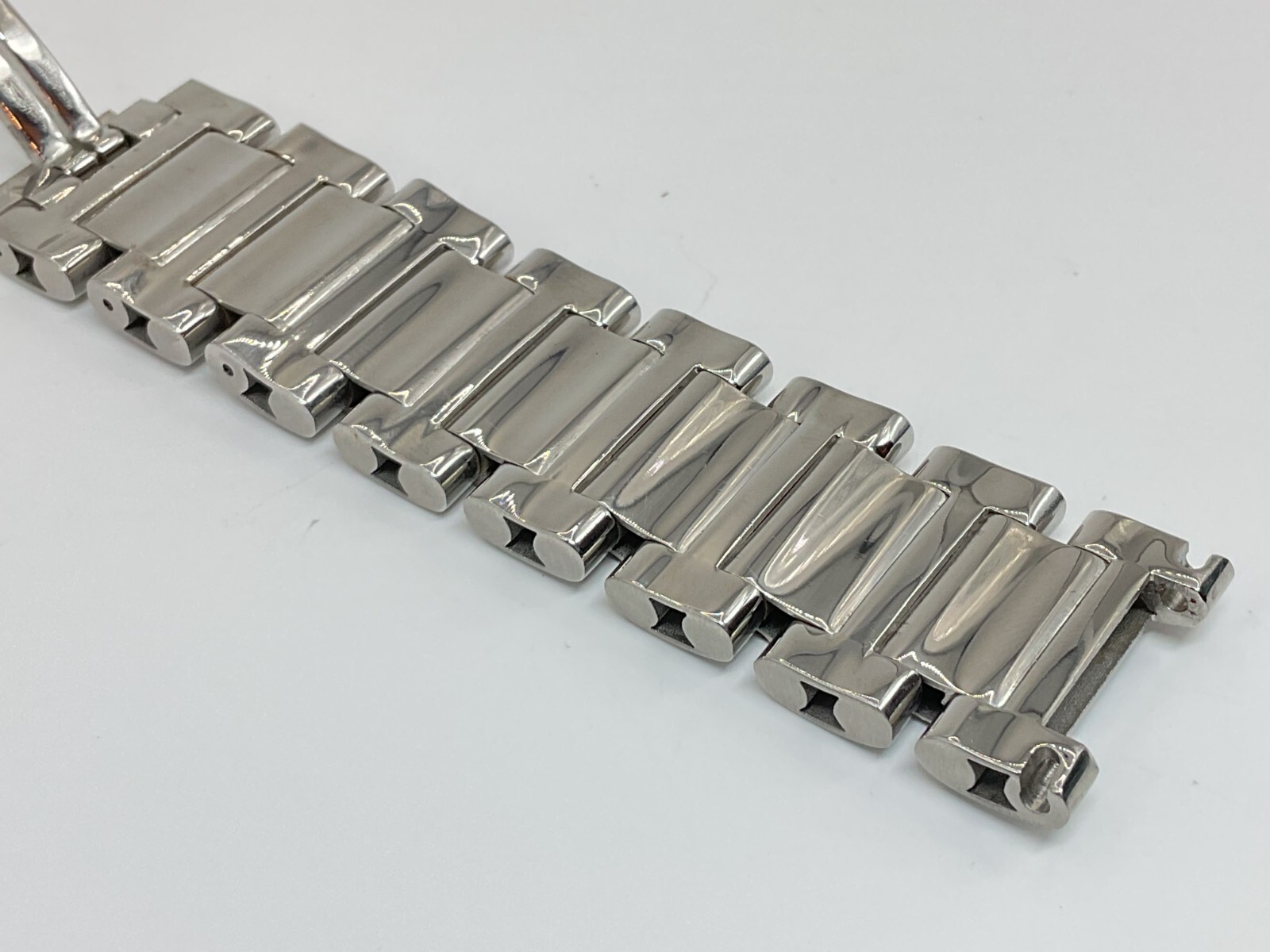 TOP QUALITY 22MM SOLID S/S BAND BRACELET FOR MONTBLANC TIMEWALKER 43MM 116096