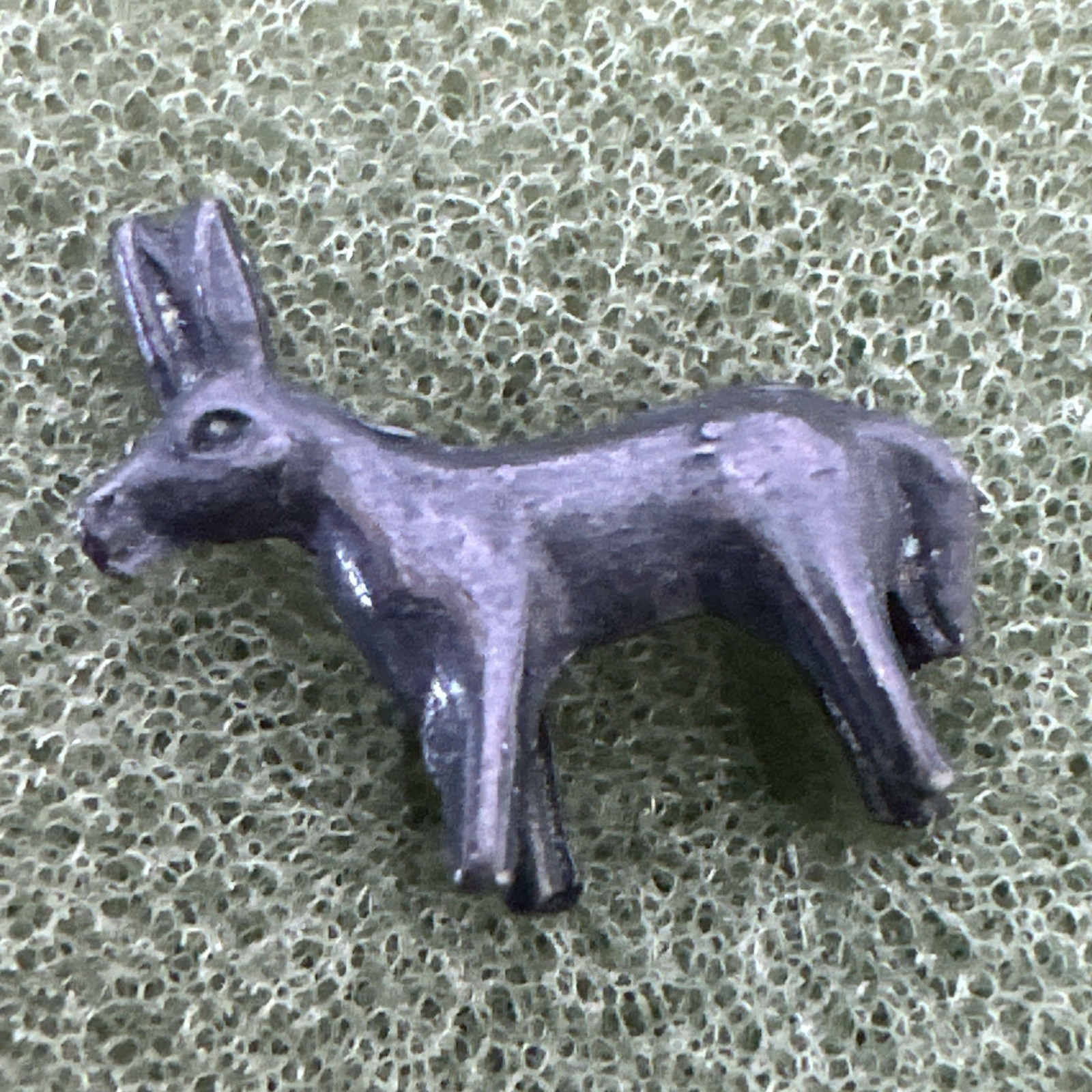 kinney sterling silver donkey charm Prov. R.I. 02903 1/2 Inch