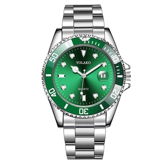Classic Luxury Mens Stainless Steel Watch Casual Analog Date Quartz Wrist watche