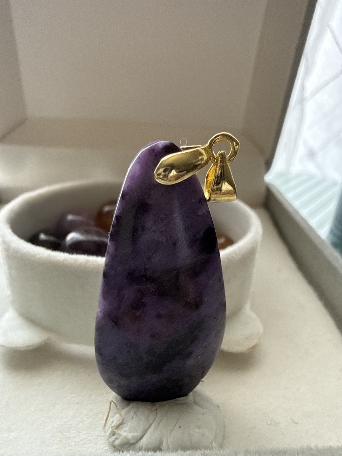 sugilite pendant