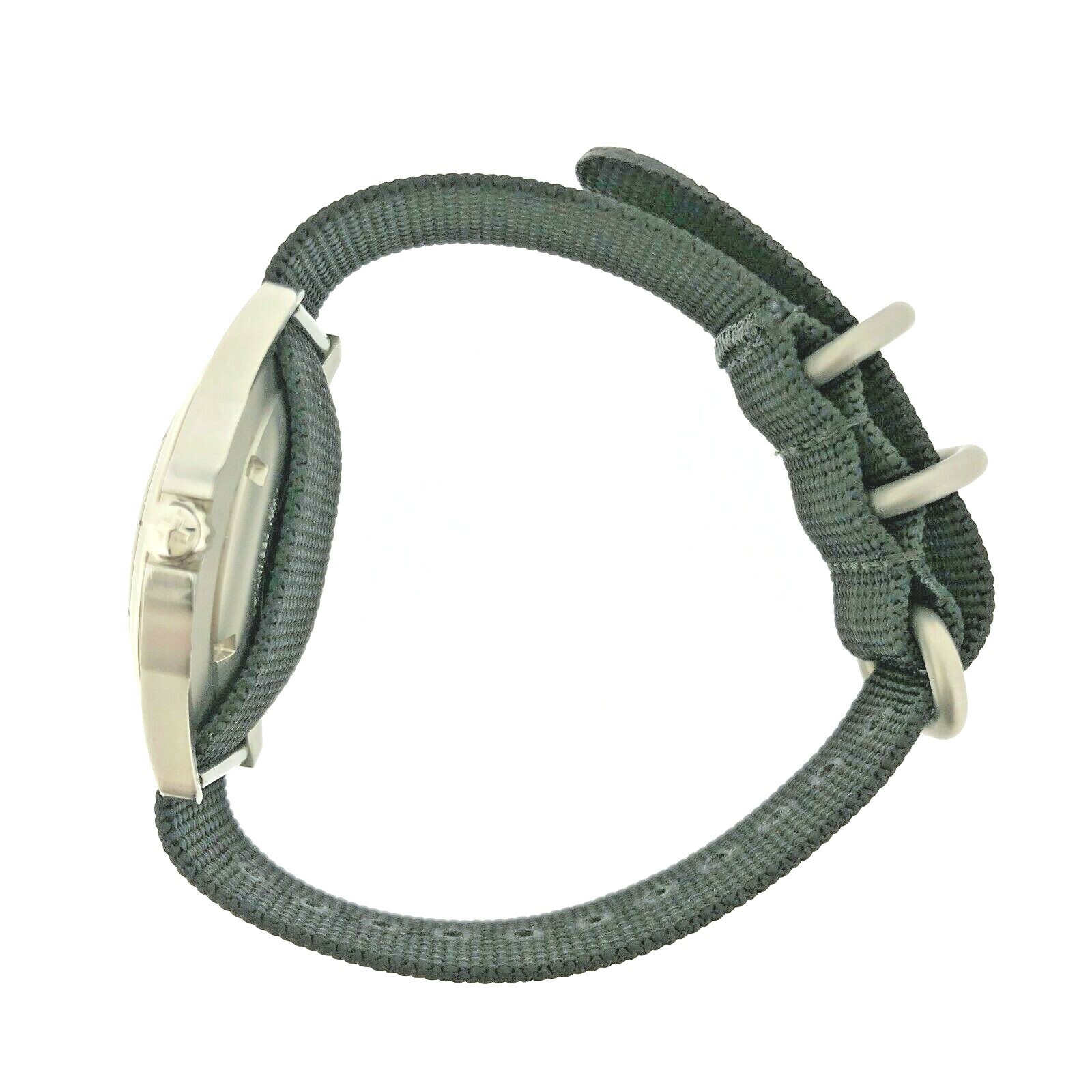 Nylon Easy Install Watch Band One Piece Strap Black Olive Blue 18mm 20mm 22mm