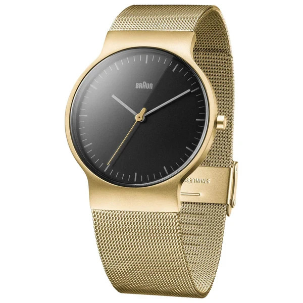 Braun Classic Slim Black and Gold Men’s Watch BN0211BKGDMHG