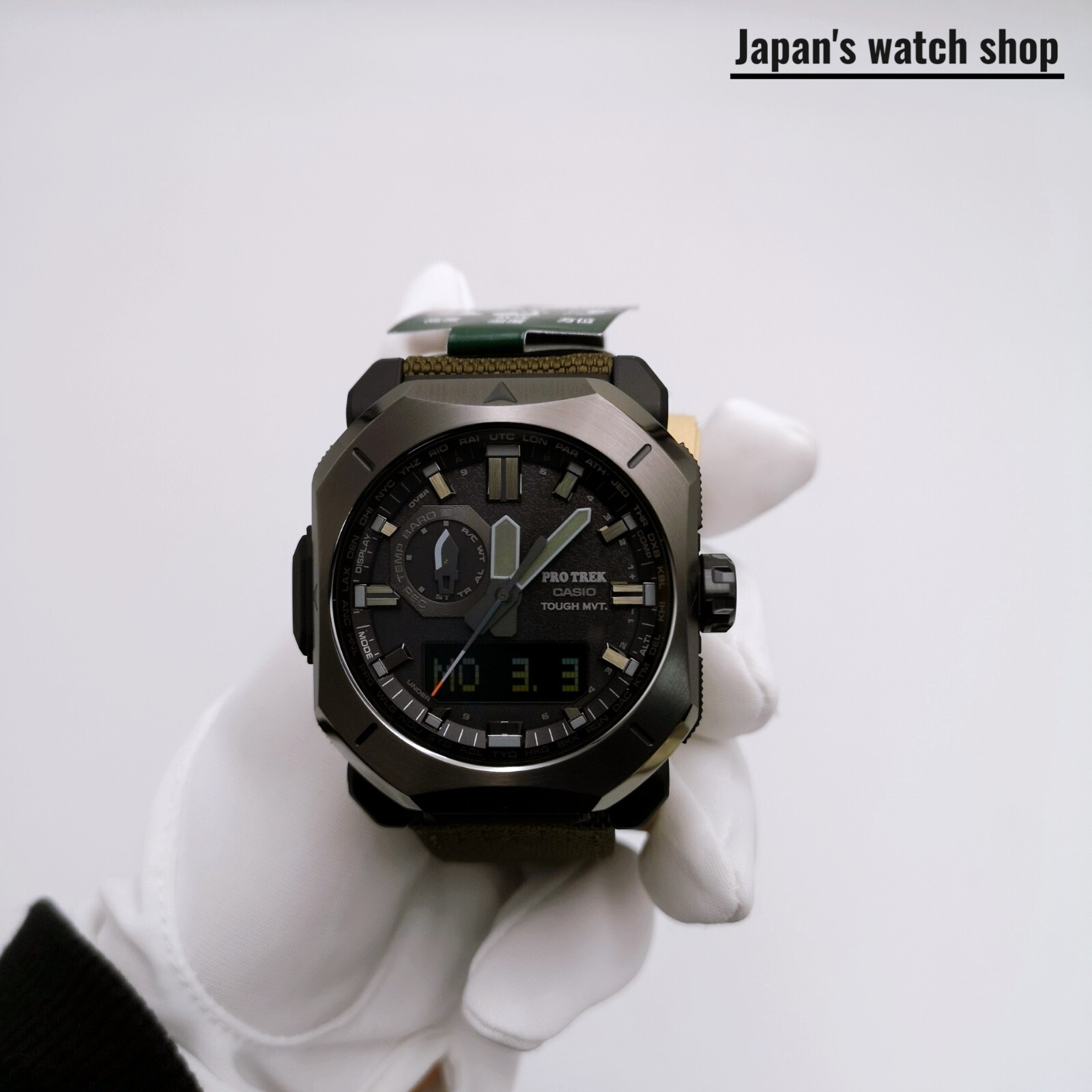 CASIO PRO TREK PRW-6900YB-3JF Black Men’s Watch New in Box
