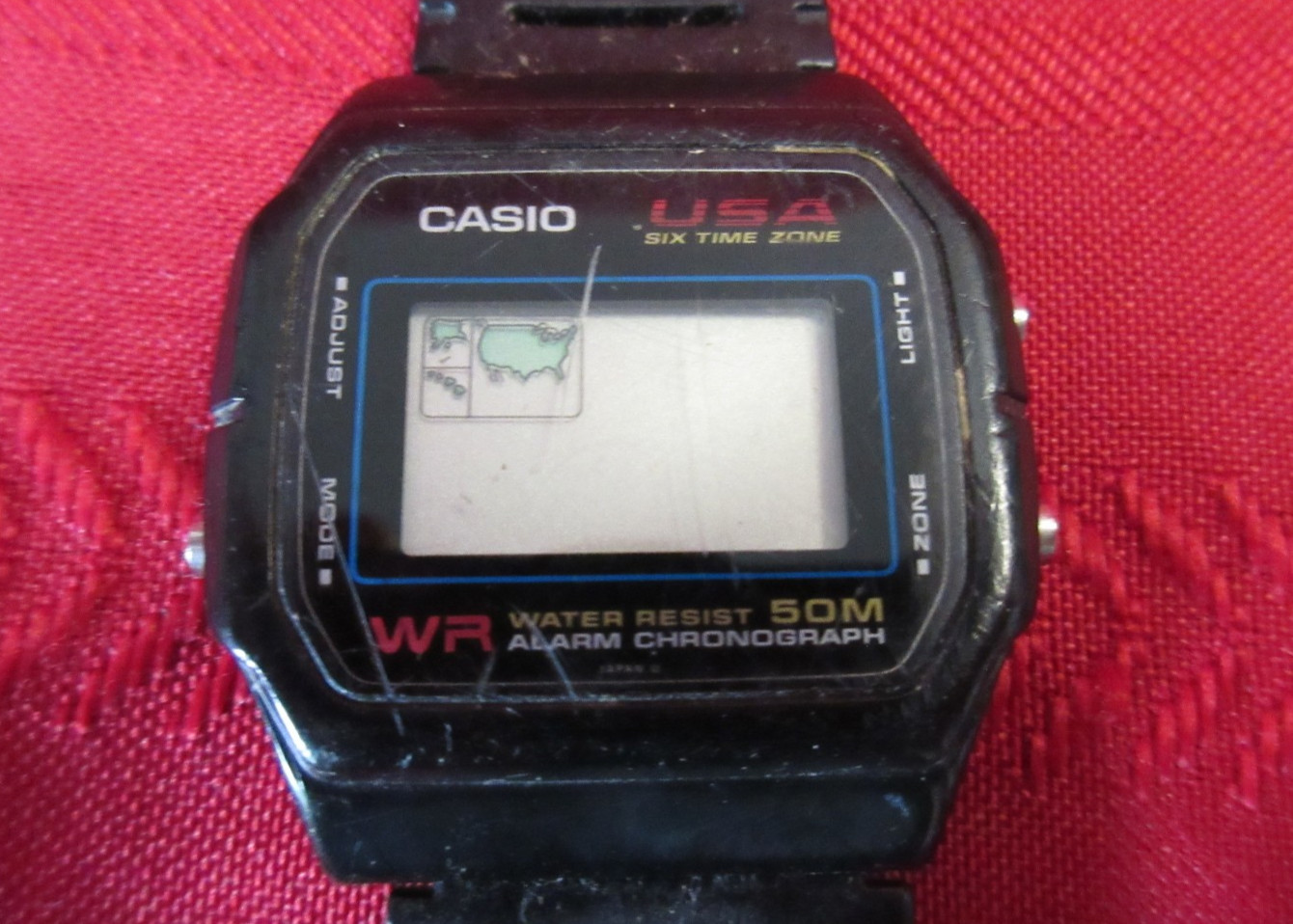 Vtg Casio Digital Watch Lot G-Shock Calculator CA53W W96H F105 A158W A153 Parts