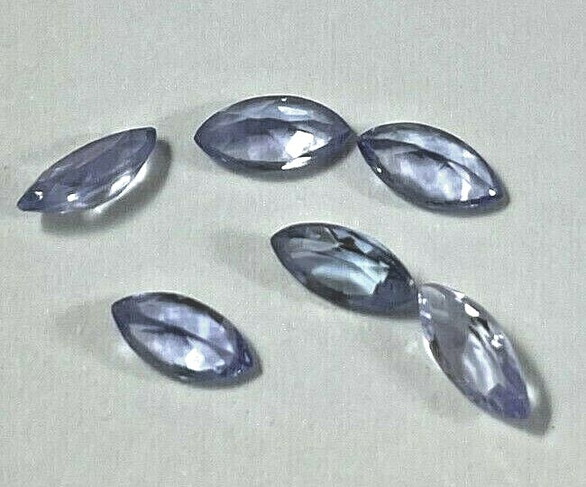 Lot Of 1.52 Carats Of Approximately 6 X 3 MM Marquise Tanzanite Loose Stones