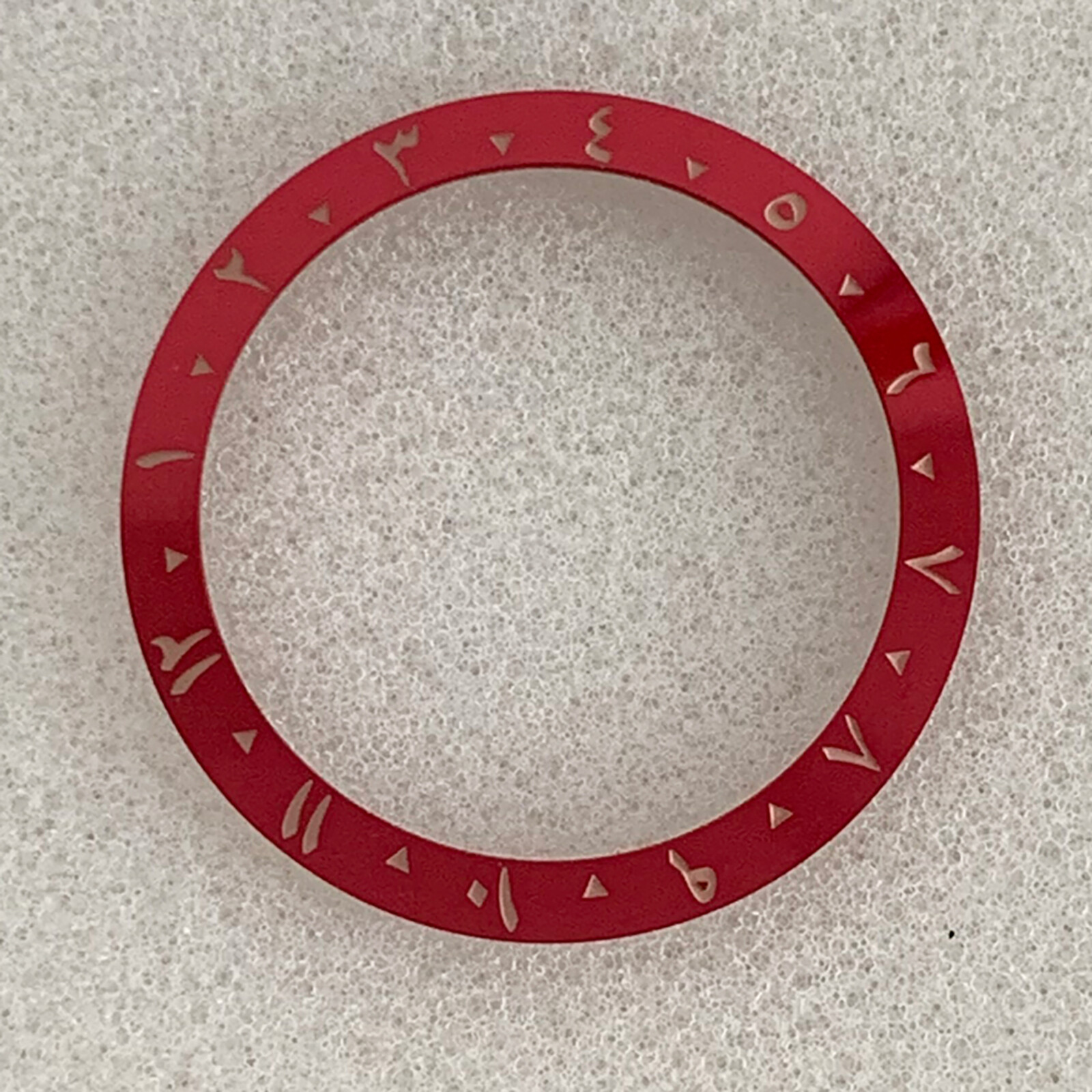 38mm*30.5mm Watch Bezel Insert For 40MM SUB GMT Watch Replacement Accessories
