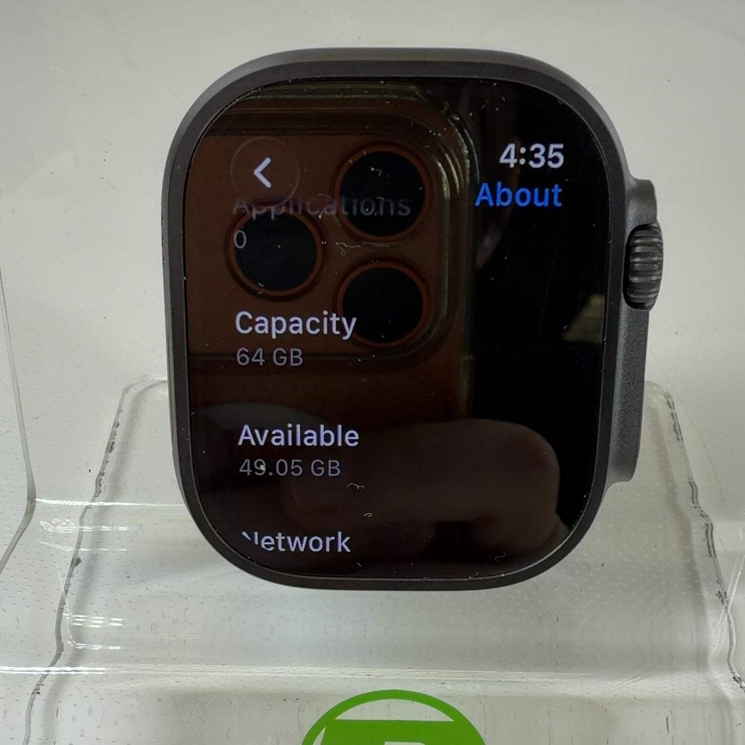 Unlocked Apple Watch Ultra 3 49MM Black Titanium Milanese Loop MF1Q4LW/A