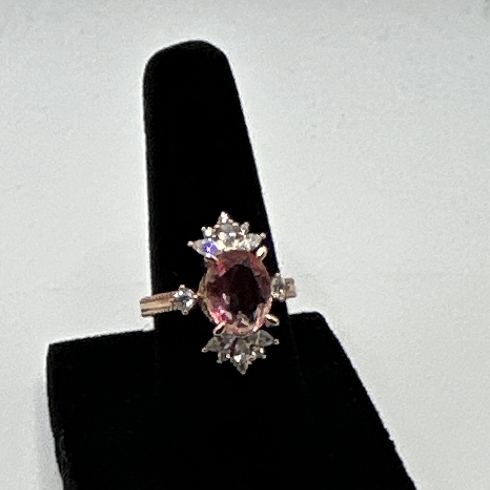 Ring Bomb Party Lot: Size 6 /6.5 Rose Gold Plated Cocktail Statement Stack 4pc