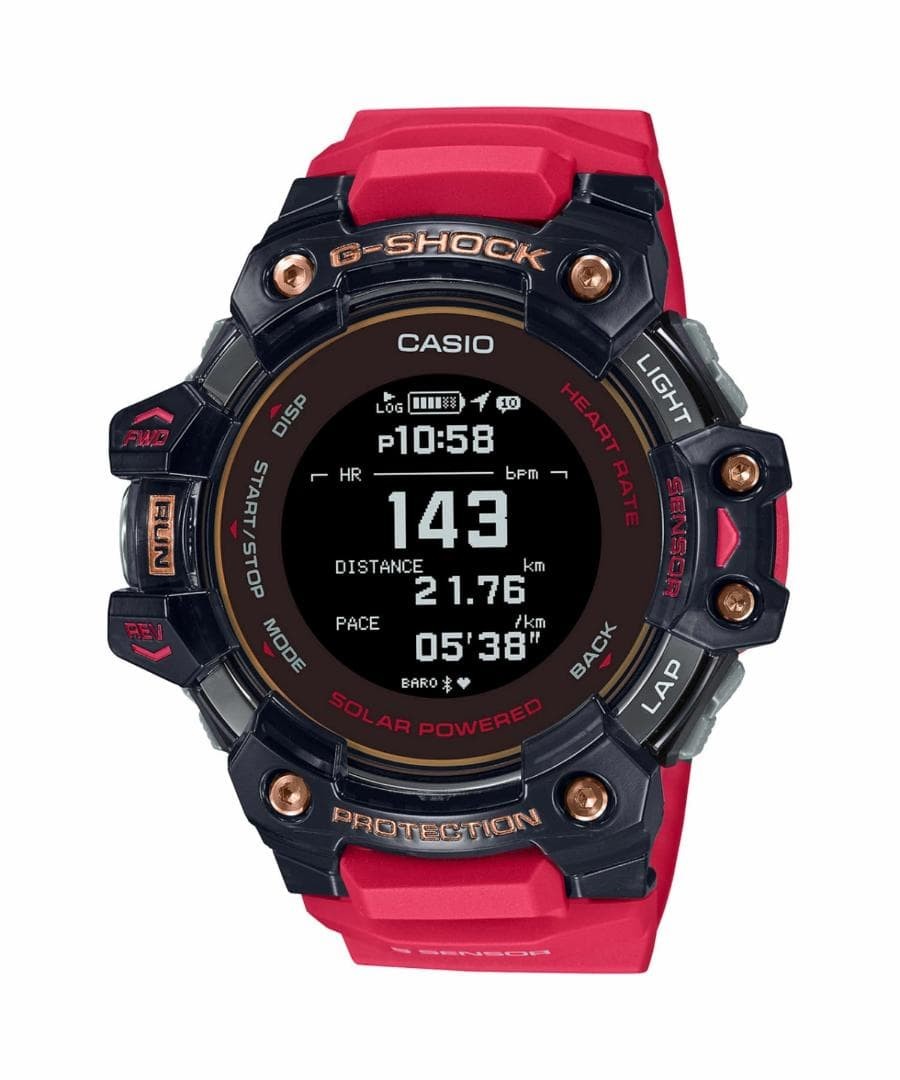 Casio G-SHOCK G-SQUAD GBD-H1000-4A1JR Digital Watch Bluetooth Solar Black