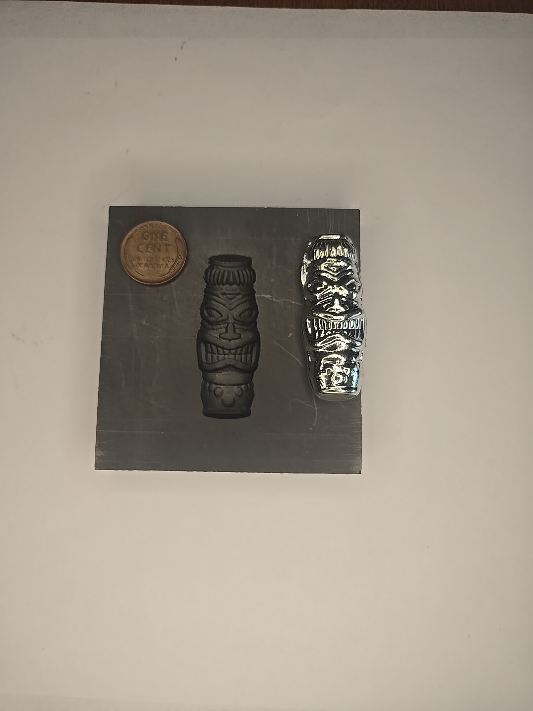 Tiki 3D Graphite Ingot Mold for Gold Silver Copper Melting Casting Refining
