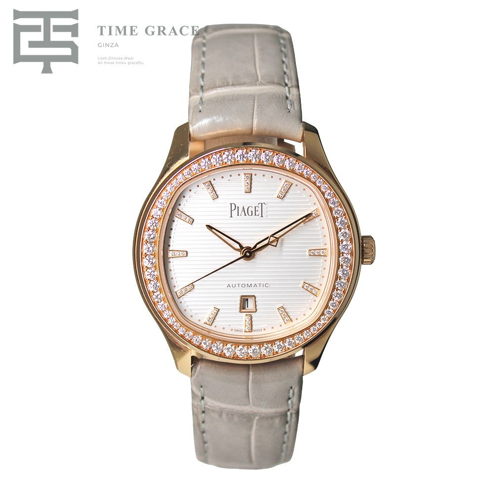PIAGET Polo S (Piaget) Date G0A46023 Silver Unisex Used