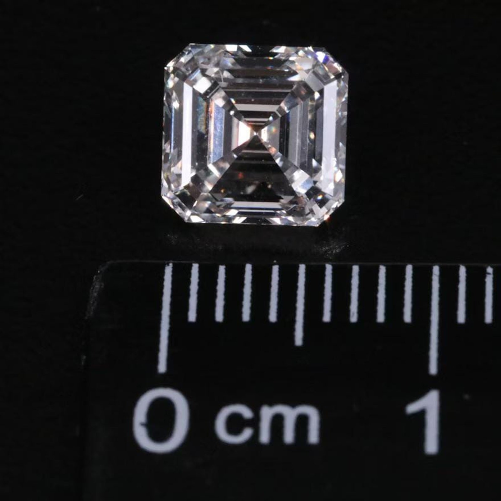 IGI 1.83ct Lab-Created Diamond Square Emerald Cut H VS1 Excellent