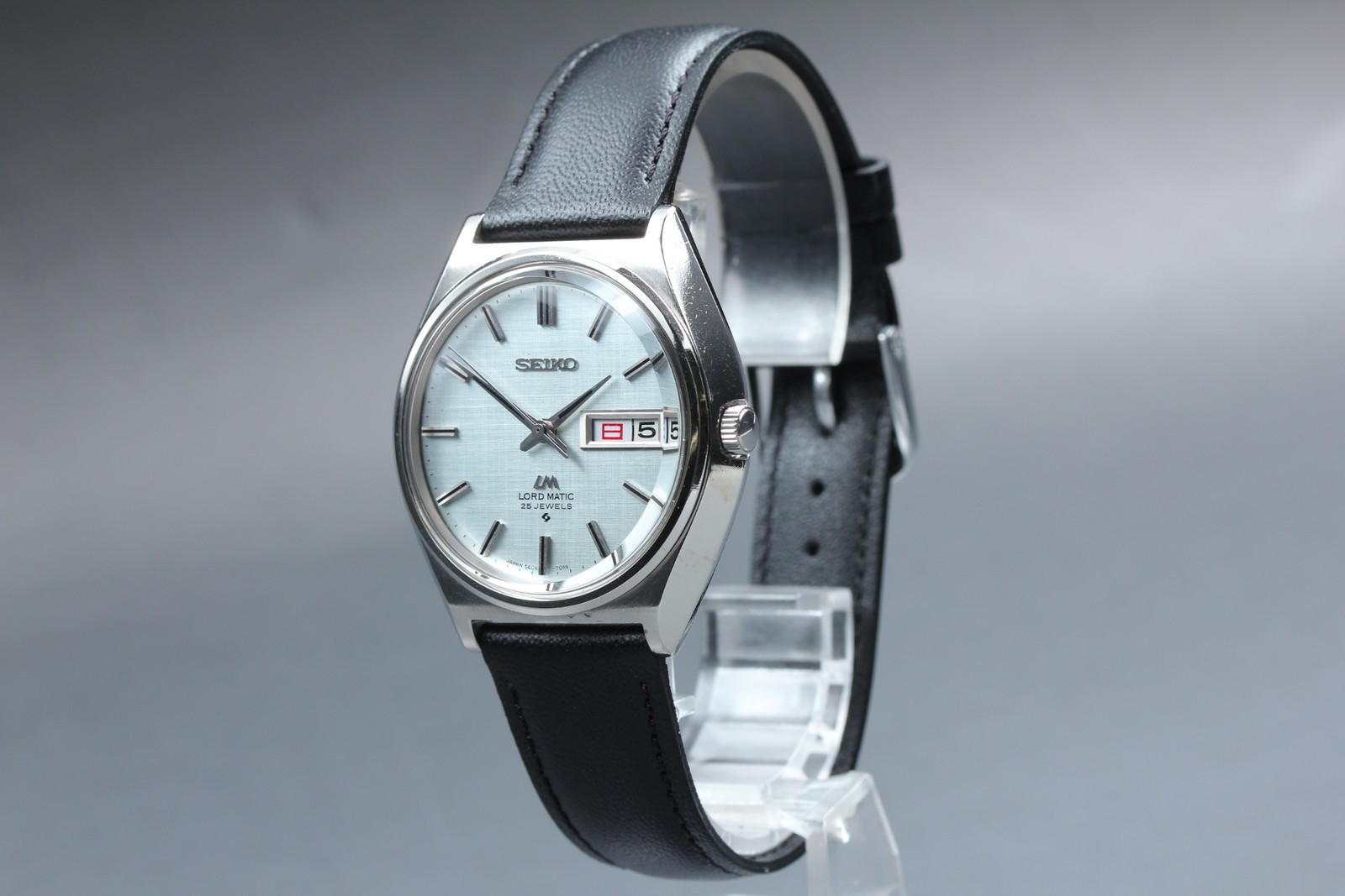Serviced [Exc+5] Seiko Lord Matic 5606-7010 Kanji Day 37mm Automatic Mens Watch