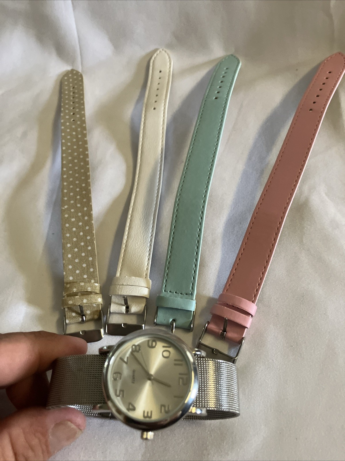 Imported Ladies Watch And Interchangeable Bands: WORKS!