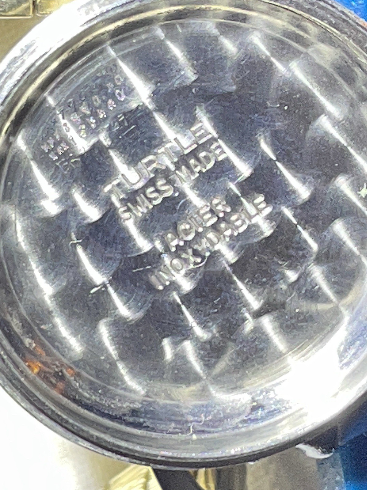 Swiss Turtle 17 Jewels Auto Mechanical Men’s Stainless Steel Back RUNNING