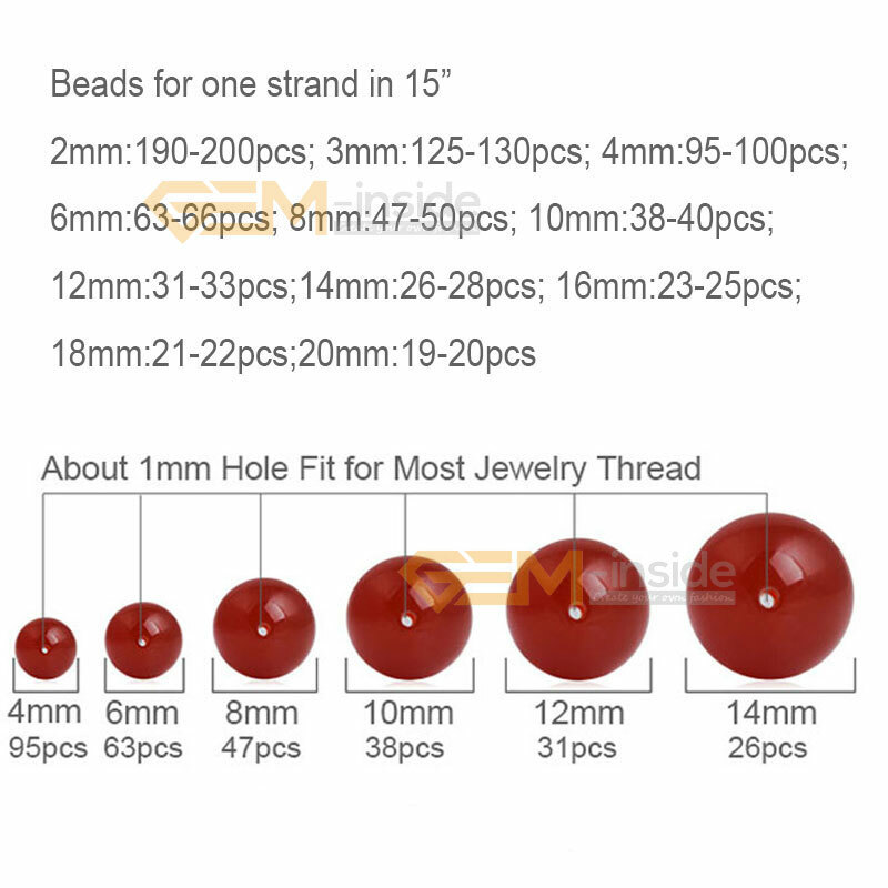 Natural Smooth Faceted Rhodonite Stone Beads For Jewelry Making 6,8,10,12,14mm