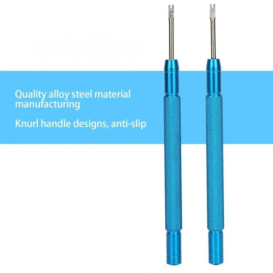 2PCS Watch Hand Remover Tool Alloy Steel Watch Repair Needle Lifting Set