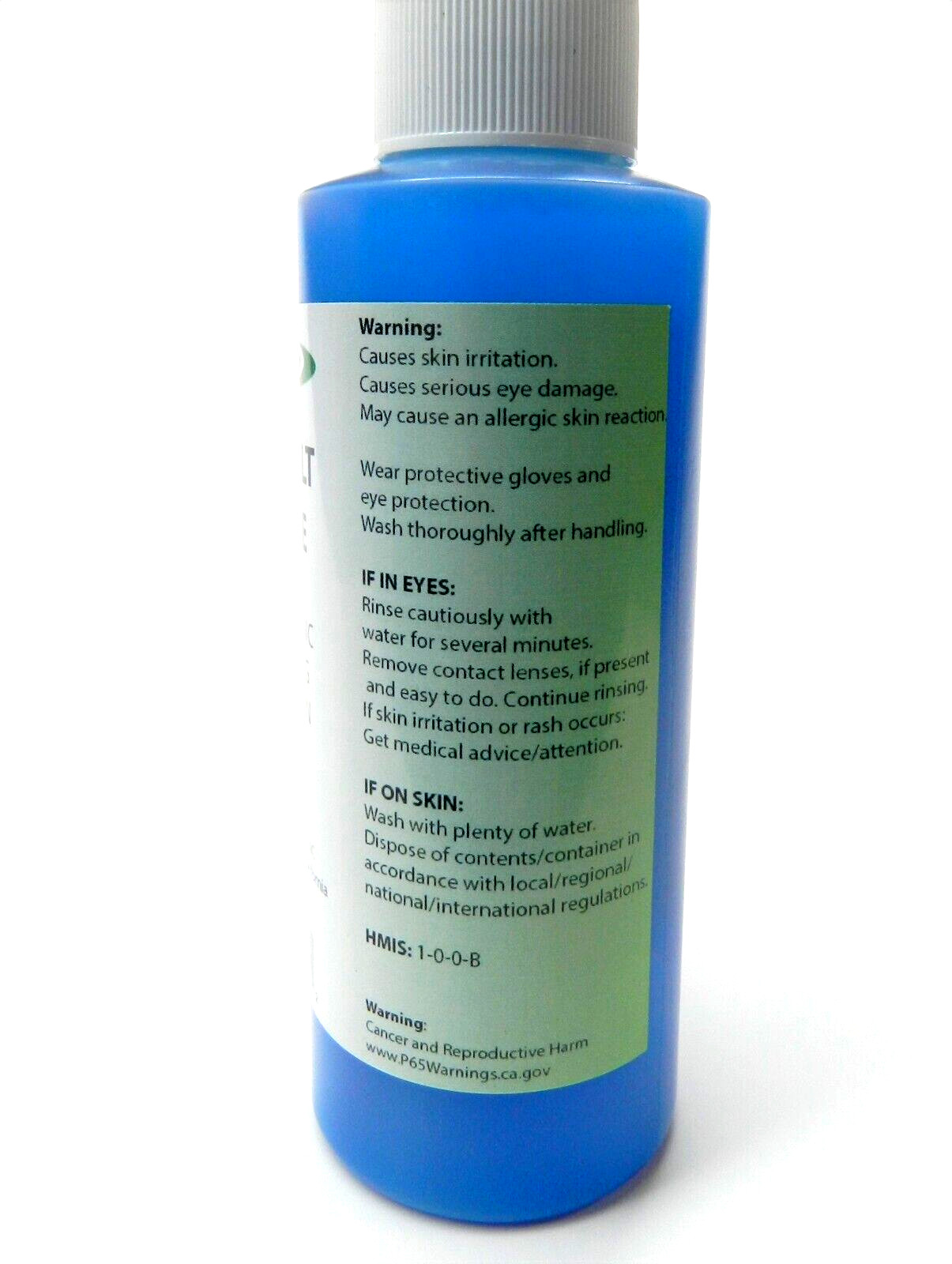 Ultrasonic Solution Cleaner Cobalt Blue Concentrate Cleaning Jewelry Parts 4oz