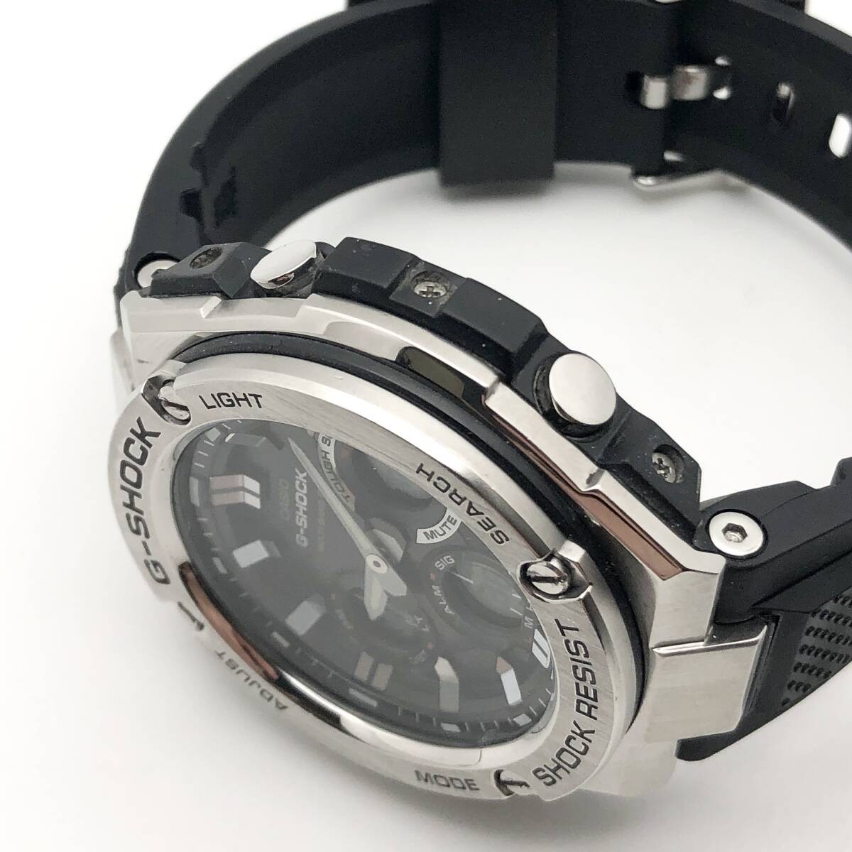 Excellent Condition Working CASIO G SHOCK GST W110 Tough Solar Men’s Wristwatch